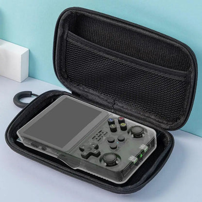 EVA Hard Portable Protective Case for R36S/R35S Game Console - Scratch-Resistant and Anti-Fall Storage Solution